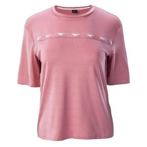T-shirt Damski Lady Elsu. Czerwone koszulki sportowe Hi-tec, bez wzorów, bez ramiączek. Za 80,99 zł.