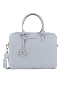Nine West Torba na laptopa LDA7742 Niebieski. Niebieskie torebki klasyczne Nine West, bez wzorów, z tworzywa sztucznego, bez dodatków. Za 269,99 zł.