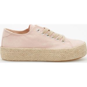 Sznurowane espadryle - Różowy. Espadryle marki Reserved. Za 89,99 zł.