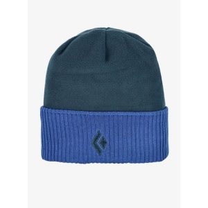 Czapka zimowa Black Diamond Fleece Beanie - indigo/kingfisher. Niebieskie czapki Black Diamond, bez wzorów, sportowe. Za 113,99 zł.