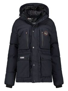 Canadian Peak Parka w kolorze granatowym rozmiar: S. Niebieskie płaszcze Canadian Peak, s, bez wzorów, bez kaptura. Za 290,95 zł.