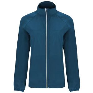Wiatrówka Damska Glasgow Packaway Slim. Niebieskie kurtki ROLY, m, bez wzorów, bez kaptura. Za 100,99 zł.