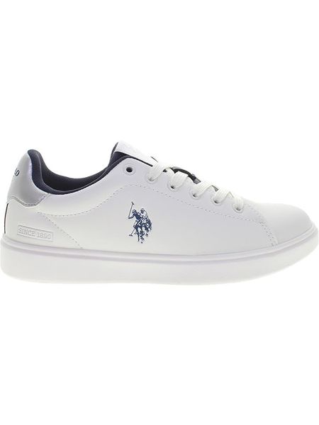 U.S. Polo Assn. Sneakersy w kolorze białym rozmiar: 38. Białe trampki U.S. Polo Assn., bez wzorów, bez zapięcia. Za 200,60 zł.