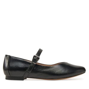 Baleriny Caprice. Czarne balerinki Caprice, bez wzorów, bez obcasa, bez zapięcia. Za 229,99 zł.