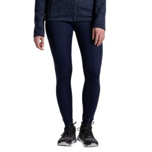 Legginsy Damskie Kiwi Pro Plain. Niebieskie legginsy Craghoppers, bez wzorów. Za 257,99 zł.