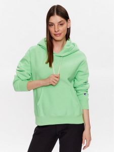 Champion Bluza 116234 Zielony Regular Fit. Zielone bluzy Champion, s, bez wzorów, z bawełny, bez kaptura. Za 299,99 zł.