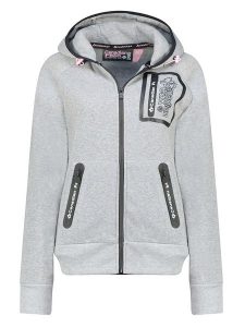 Canadian Peak Bluza "Fonaldeak" w kolorze szarym rozmiar: XL. Szare bluzy Canadian Peak, xl, bez wzorów, bez kaptura. Za 140,53 zł.