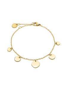 Liebeskind Bransoletka z zawieszkami rozmiar: onesize. Żółte bransoletki Liebeskind, ze stali. Za 187,96 zł.