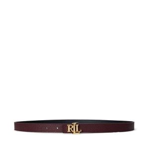 Pasek LAUREN RALPH LAUREN. Czerwone paski Lauren Ralph Lauren, bez wzorów. Za 313,99 zł.