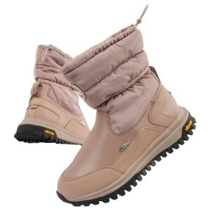 Buty śniegowce Colmar Warmer 2 Mono 169 beżowy. Brązowe buty zimowe z gumy, bez obcasa, bez zapięcia. Za 518,78 zł.