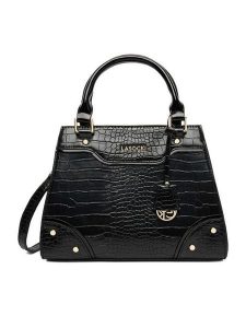 Lasocki Torebka CEO-LSK-M-005-09 Czarny. Czarne torebki klasyczne Lasocki, bez wzorów, z materiału, bez dodatków. Za 179,99 zł.