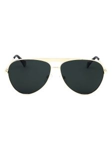 Polaroid Okulary przeciwsłoneczne unisex w kolorze złoto-czarnym rozmiar: 61. Czarne okulary przeciwsłoneczne Polaroid. Za 164,95 zł.