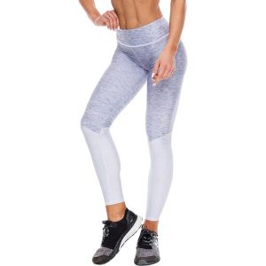 Legginsy w kolorze szaro-białym. Legginsy marki Haby, Mr Gugu Ms Go. W wyprzedaży za 114,95 zł.
