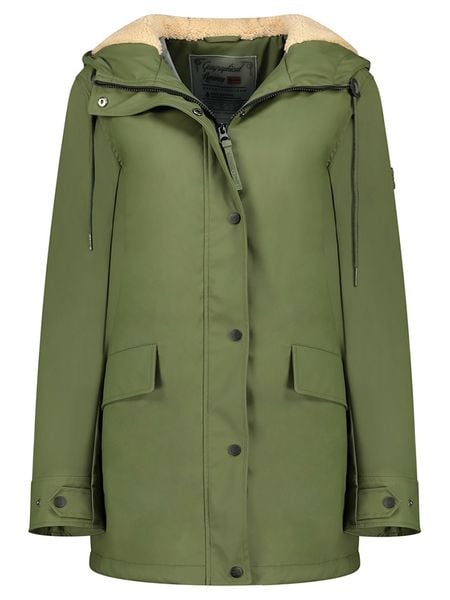 Geographical Norway Parka "Armota" w kolorze khaki rozmiar: XXL. Brązowe płaszcze Geographical Norway, xxl, bez wzorów, bez kaptura. Za 209,33 zł.