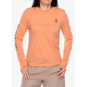 Bluza termoaktywna damska Mons Royale Icon Relaxed LS. Brązowe bluzy Mons Royale, xs, bez wzorów, bez kaptura. Za 291,99 zł.