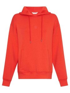 MOSS COPENHAGEN Bluza w kolorze czerwonym rozmiar: S/M. Czerwone bluzy Moss Copenhagen, m, bez wzorów, z wiskozy, z kapturem. Za 131,74 zł.