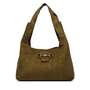 Torebka Guess. Zielone torebki klasyczne Guess, z aplikacjami, bez dodatków. Za 674,99 zł.