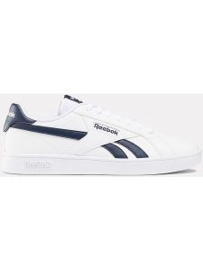 Reebok Sneakersy "Court Retro" w kolorze biało-granatowym rozmiar: 37,5. Białe trampki Reebok, bez wzorów, bez zapięcia. Za 181,95 zł.