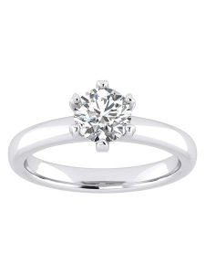 Diamonds lab grown Złoty pierścionek z diamentami rozmiar: 60. Szare pierścionki Diamonds lab grown, z diamentem, złote. Za 3 784,99 zł.