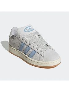 Adidas Skórzane sneakersy "Campus 00s" w kolorze białym rozmiar: 37. Białe trampki ADIDAS, bez wzorów, bez zapięcia. Za 314,01 zł.