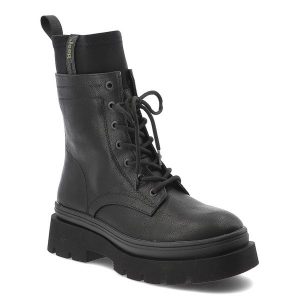 Czarne Botki Jeep Stylowe Glany Damskie. Czarne botki Jeep, bez wzorów, z materiału, bez obcasa, bez zapięcia. Za 379,00 zł.