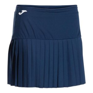 Spódnica Joma Challenge granatowa damska padel tenis. Niebieskie spódnice 909, bez wzorów, sportowe. Za 129,99 zł.