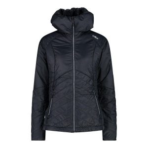 Kurtka puchowa damska z odpinanym kapturem CMP. Brązowe kurtki CMP, bez wzorów, z puchu, z kapturem. Za 508,50 zł.