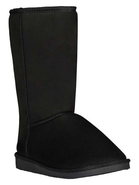 Geographical Norway Kozaki zimowe "Opilate" w kolorze czarnym rozmiar: 39. Czarne kozaki Geographical Norway, na zimę, bez wzorów, z futra, bez obcasa, bez zapięcia. Za 117,73 zł.