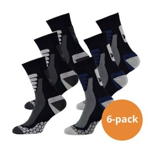 Skarpety turystyczne Xtreme 6-pack Multi Niebieski. Niebieskie skarpetki XTREME SOCKSWEAR, bez wzorów. Za 194,99 zł.