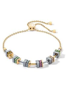 COEUR DE LION Bransoletka z elementami ozdobnymi rozmiar: onesize. Szare bransoletki COEUR DE LION, z hematytem, ze stali. Za 173,99 zł.