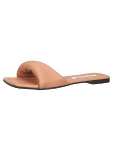 Steve Madden Klapki w kolorze pomaranczowym rozmiar: 37. Pomarańczowe klapki Steve Madden, bez wzorów, z otwartym noskiem, bez obcasa. Za 193,45 zł.