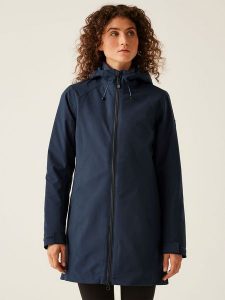 Regatta Parka 3w1 "Denbury V" w kolorze granatowym rozmiar: 42. Niebieskie płaszcze Regatta, m, bez wzorów, bez kaptura. Za 316,24 zł.