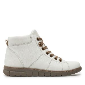 Botki Go Soft. Brązowe botki Go Soft, bez wzorów, bez obcasa, na płaskiej podeszwie, bez zapięcia. Za 249,99 zł.