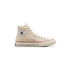 Buty Converse Chuck 70 Vintage Canvas High Beżowy. Białe trampki Converse, bez wzorów, z tkaniny, bez zapięcia. Za 401,85 zł.
