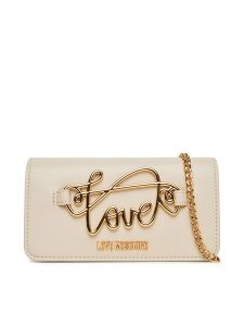 LOVE MOSCHINO Torebka JC5736PP0MKG0110 Écru. Torebki klasyczne LOVE MOSCHINO, bez wzorów, ze skóry, bez dodatków. Za 399,99 zł.