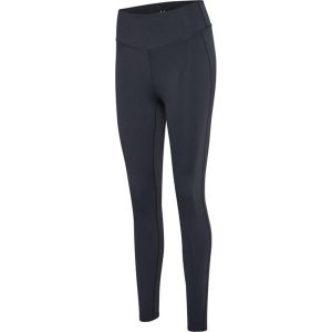 Damskie legginsy Hummel Pulse. Brązowe legginsy Hummel, bez wzorów, z podwyższonym stanem. Za 263,00 zł.