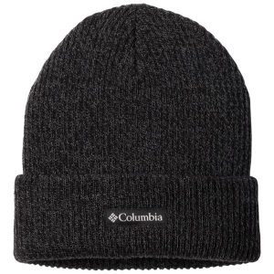 Czapka dla dorosłych Whirlibird Cuffed Beanie. Szare czapki Columbia, bez wzorów, sportowe. Za 79,99 zł.