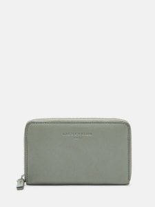 Liebeskind Berlin Skórzany portfel w kolorze jasnozielonym - 15 x 9 x 2 cm rozmiar: onesize. Zielone portfele Liebeskind Berlin, bez wzorów, z materiału. Za 266,66 zł.