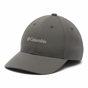 Czapka z daszkiem Columbia Twin Canyon Ball Cap. Szare czapki Columbia, bez wzorów. Za 79,99 zł.