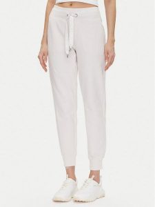 DKNY Sport Spodnie dresowe DP5P3496 Beżowy Regular Fit. Brązowe spodnie dresowe DKNY Sport, xs, bez wzorów, z bawełny. Za 179,99 zł.