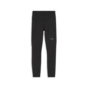 Damskie legginsy PUMA × HYROX Essentials PUMA. Fioletowe legginsy Puma, bez wzorów, z dzianiny. Za 228,25 zł.