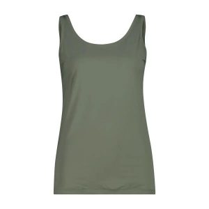 Damski tank top CMP. Brązowe topy CMP, l, bez wzorów, z materiału, sportowe, bez kołnierzyka, bez ramiączek. Za 167,50 zł.