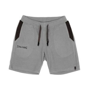 Szorty damskie Spalding Flow. Szare szorty SPALDING, bez wzorów, sportowe. Za 232,50 zł.