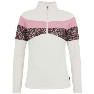 Bluza z półgolfem na zamek damska Protest PRTABANO. Białe bluzy Protest, na zimę, l, bez wzorów, bez kaptura. Za 269,99 zł.