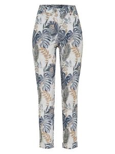 Relaxed by TONI Spodnie chino w kolorze biało-niebiesko-beżowym rozmiar: W42. Niebieskie chinosy Relaxed by TONI, bez wzorów. Za 173,99 zł.