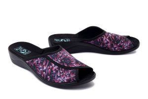 ADANEX 28379 SILVIA SIK11DD fioletowy, kapcie damskie. Fioletowe kapcie Adanex, bez wzorów. Za 33,00 zł.