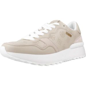 Buty GUESS FLPVI3 ELE12 Beżowy. Brązowe buty trekkingowe Guess, ze skóry, bez zapięcia. Za 502,99 zł.
