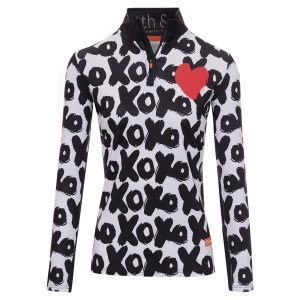 Bluza narciarska Damska Gareth & Lucas Forty-Four. Białe bluzy GARETH & LUCAS, na zimę, xl, bez wzorów, z elastanu, bez kaptura. Za 229,99 zł.