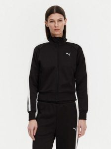 Puma Bluza T7 Always On 629796 Czarny Regular Fit. Czarne bluzy Puma, xs, bez wzorów, z syntetyku, bez kaptura. Za 199,99 zł.