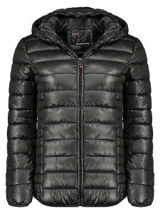 Geographical Norway Kurtka pikowana "Annecy" w kolorze czarnym rozmiar: XL. Czarne kurtki Geographical Norway, xl, bez wzorów, bez kaptura. Za 118,56 zł.
